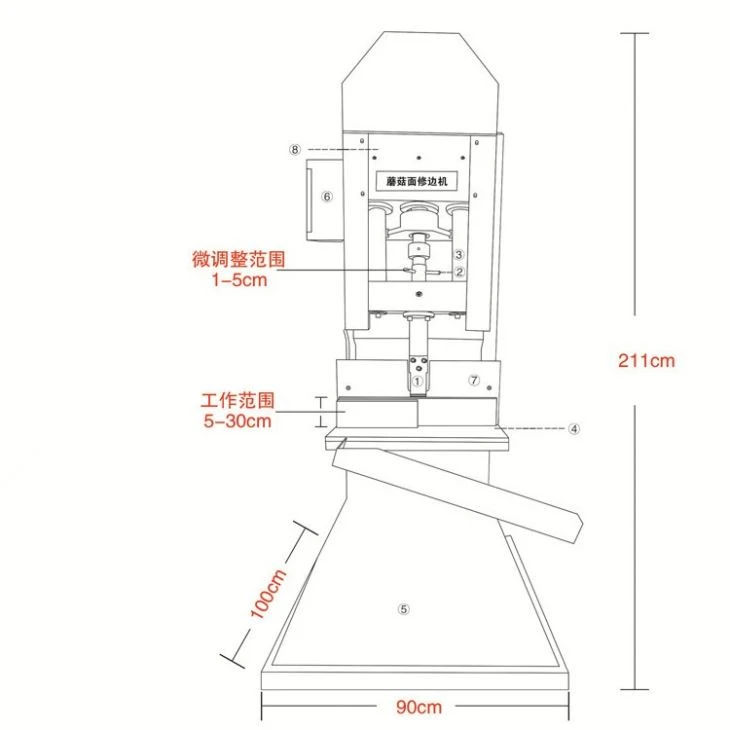 mushroom cutter DF-74 (2)